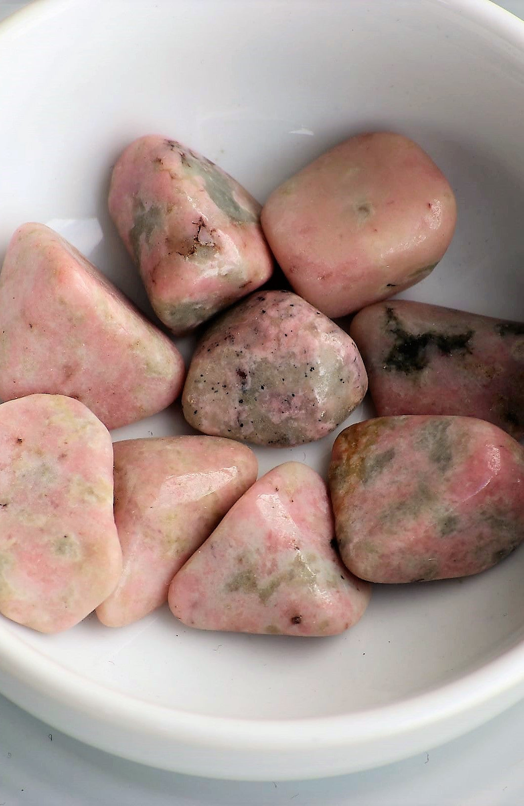 Thulite Tumbled Stone